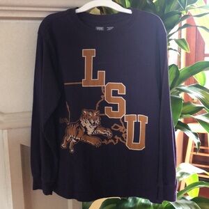 Youth Small Long Sleeve True Purple LSU Tigers Shirt